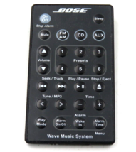 Genuine Bose Wave Music System Black Remote Control for AWRCC1 AWRCC2 EUC - £19.68 GBP