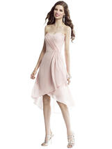 Dessy bridesmaid / Cocktail dress 8138...Blush....Size 4...NWT - £27.97 GBP