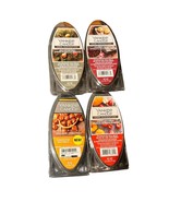 YANKEE CANDLE AUTUMN Fall WAX MELTS 4 PACKS Pumpkin Apple Cranberry Pine... - $19.53