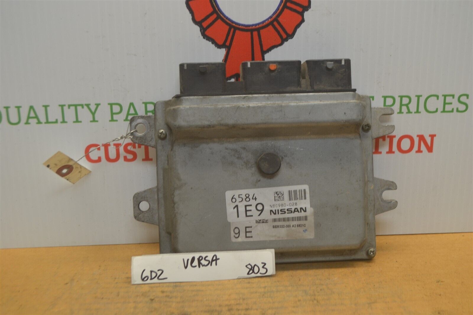 Primary image for BEM332300A2 Nissan Versa Engine Control Unit ECU 2013-2016 Module 803-6D2
