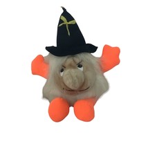 Pachinco Palace 11&quot; H Witch Orange Limbs Black Hat Big Nose Crazy Hair Halloween - £11.29 GBP