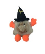 Pachinco Palace 11&quot; H Witch Orange Limbs Black Hat Big Nose Crazy Hair H... - $14.01