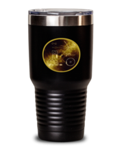 30oz Tumbler Stainless Steel Funny NASA Voyager Golden Record  - £23.68 GBP