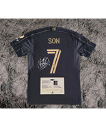 Los Angeles LAFC Home BLACK Signature Jersey Son Heung-min SIGNED + COA ... - €86,35 EUR
