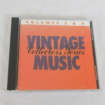 Vintage Music Volumes 3 &amp; 4 Collectors Series CD 1988 MCA Rock n Roll Pop Oldies - £6.16 GBP