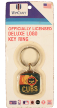 Chicago Cubs Key Ring Vintage Logo Still Sealed WinCraft - $8.59