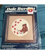 VINTAGE 1985 Dale Burdett Counted CrossStitch Kit ”PAW PAINTING” CK173 5... - $294.77 MXN