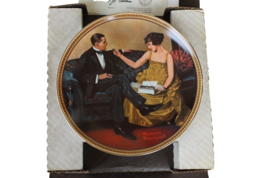 Knowles Plate - Rockwell&#39;s Rediscovered Women - Flirting in the Parlor - COA - £8.60 GBP