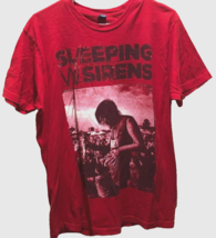 $12 Sleeping With Kellin Quinn Vintage Music Sirens Red T-Shirt L - $12.47