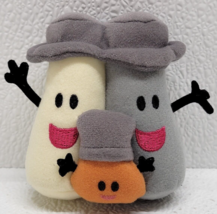 Vintage Blues Clues Mr. Salt, Mrs. Pepper &amp; Paprika Plush Zip Pouch - Rare! - £68.14 GBP