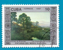 Used Cuba Postage Stamp (1987) 10c Paintings From the National Musuem - ... - £1.58 GBP