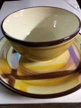 Vintage Vernonware Organdie Tea Cup and Saucer - $5.93