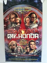STAR TREK DAY OF HONOR book store promo poster 1997 14” X 23” Paramount ... - £9.26 GBP