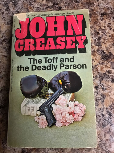 THE TOFF AND THE DEADLY PARSON by JOHN CREASEY MAGNUM PB 1948 REPRINT - $2.97