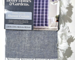 Better Homes &amp; Gardens Shower Curtain Decorative Weave With Tassel Insig... - $30.99