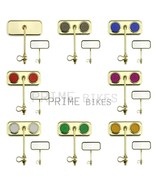 ORIGINAL LOWRIDER Rectangle Mirror Gold, Multiples Reflector Colors. - £14.85 GBP
