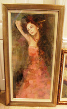 Irina Velkova Dress Rehearsal Sretched Original One-of-a-Kind Signed Russian art - $2,871.00