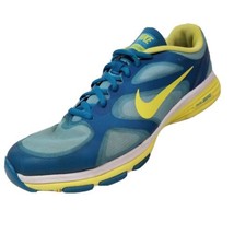 Nike Dual Fusion TR Training Shoes Womens 8.5 Blue Teal Sneakers 443837-400 - £18.55 GBP