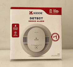 Kidde 5" Smoke Detector Alarm White AA Battery Powered LED Warning Light... - $19.59