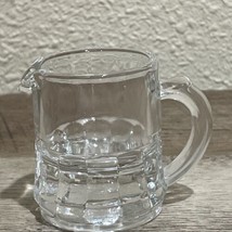 Federal Glass Miniature Pitcher / Child Toy Panel Pattern 2” High Rare Find - $36.62