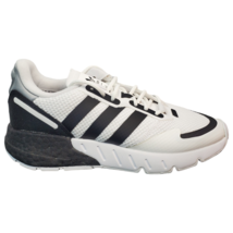 Adidas ZX 1K Boost J G58922 Running Sneakers White Black Lace Up Womens ... - £50.47 GBP
