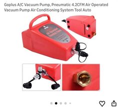 Pittsburgh Air Vacuum Pump with R134A &amp; R12 Connectors 96677 PAVP-134-12 - $39.48