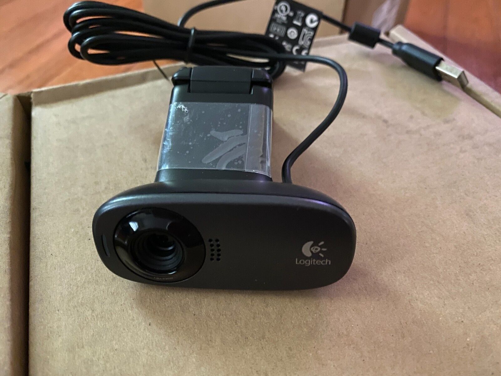 Logitech C270 720P USB Webcam Model V-U0018 Black Grey Fully Tested Working