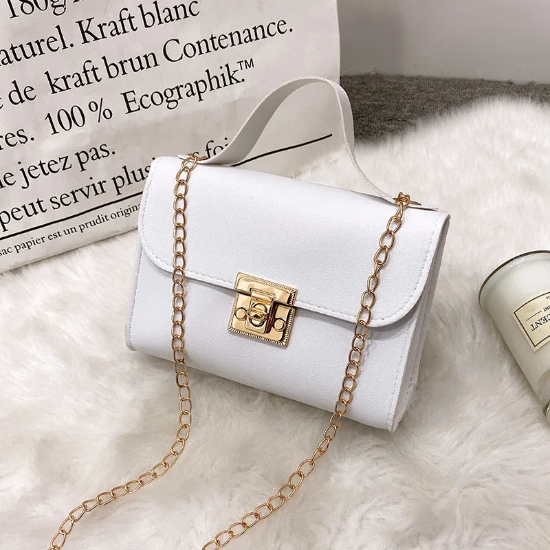 New Casual Chain Crossbody Bags For Women Luxury Simple Shoulder Bag Ladies Desi - £13.28 GBP