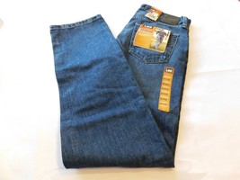 Lee Men&#39;s Jeans Denim Regular Fit Sits at Waist Straight Leg 2008961 Bou... - $30.88