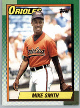 1990 Topps 249 Mike Smith Rookie Baltimore Orioles - £0.77 GBP