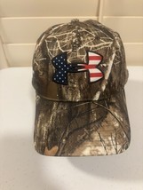 Under Armour  Snapback Baseball Hat Men&#39;s Camo Embroidered USA Flag Logo - €13,54 EUR