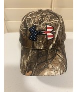 Under Armour  Snapback Baseball Hat Men&#39;s Camo Embroidered USA Flag Logo - €13,54 EUR