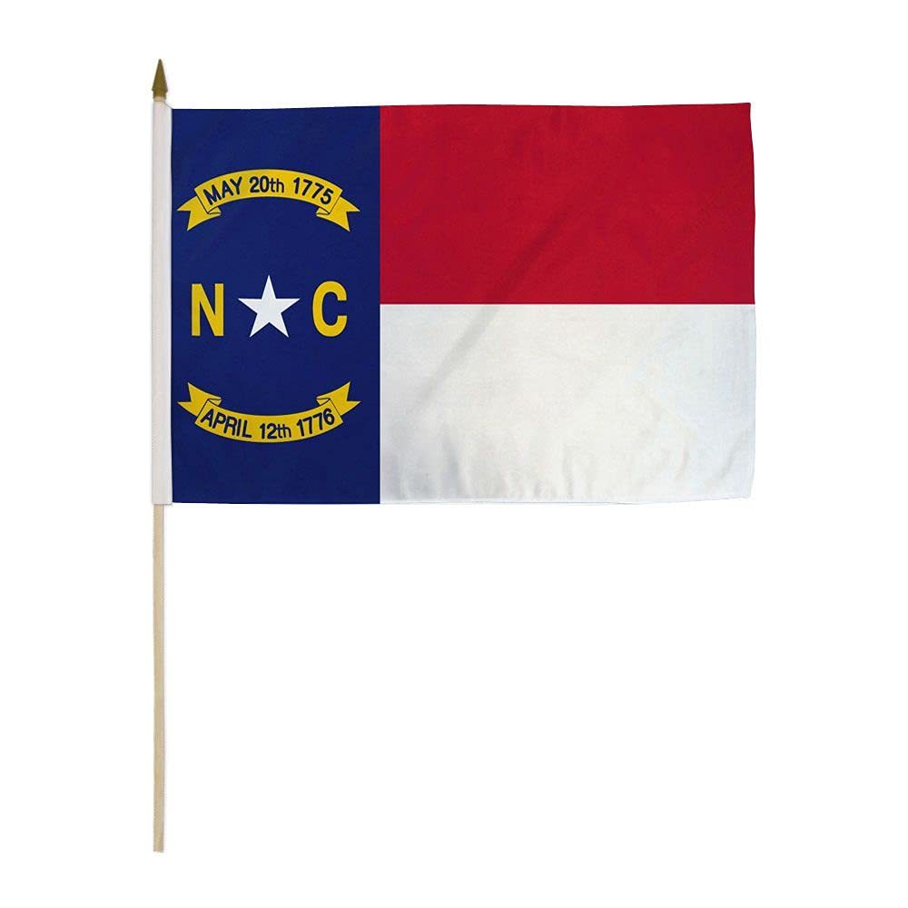NORTH CAROLINA FLAGS AND BANNERS (2x3ft Poly) - $2.88+