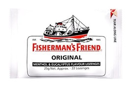 (Pack of 24) Fisherman&#39;s Friend ORIGINAL 25g (22 Lozenges) - £49.61 GBP