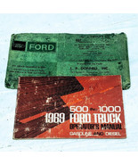 1969 Ford Truck 500 through 1000 Series Owner Operators Manual Gas and D... - €13,51 EUR