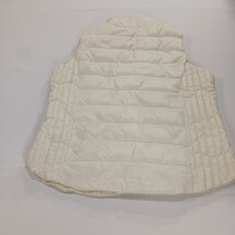 US Polo Assn 015111PC Women’s Cream Full Zip Sleeveles Puffer Vest Size XL  image 11