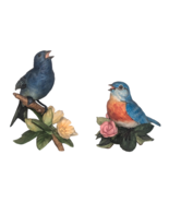 VTG Lenox Eastern Bluebird and Indigo Bunting Bird Figurines Collectible... - £22.89 GBP