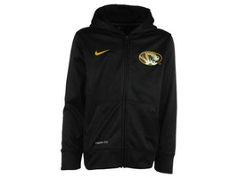 NWT New Missouri Tigers Nike Therma-Fit Full Zip Youth Medium Hooded Sweatshirt - £31.71 GBP
