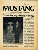 Mustang Magazine of Southern Methodist University 1967 Bob Hope Dallas Texas - £79.05 GBP