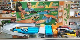 Used 1973 Ideal Joltin Jump Toy Race Set w/ Box Work *see description - £62.84 GBP