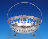 Floral by Theodore Starr Sterling Silver Candy Dish w/Swing Handle #888 ... - £149.38 GBP