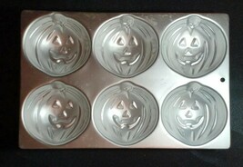 2 Vintage 1983 Wilton Mini Pumpkin Cake Pans Baking Mold 508-1040 - $18.01 CAD