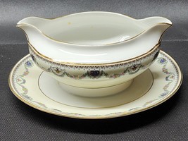 Vintage HEINRICH &amp; CO Gravy Boat &amp; Underplate - Pattern HC86 H&amp;C SELB, B... - £19.44 GBP