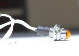 Amber Inside Dash Board Pilot Toggle Switch Light Lamp Instrument Custom Mini - £7.44 GBP