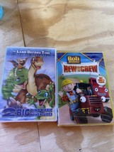 Childrens DVD lot Bob the Builder The Land Before Time sealed new - £6.20 GBP