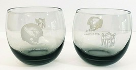 Vtg NFL St Louis Cardinals Old Fashion Whiskey Glass 8 Oz Set of 2 Smokey - £7.49 GBP