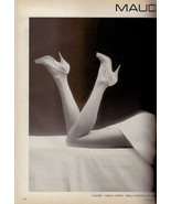 1986 Maud Frizon Dominique Issermann Sexy Legs High Vintage Fashion Prin... - £6.92 GBP