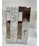 (2) Light L3-4 Flower Light Illusion Full Coverage Concealer Crease Prof... - $9.56 CAD
