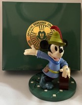 1996 Disneyana Convention Clock Mickey Mouse Figure Brave Tailor SIGNED ... - £64.05 GBP