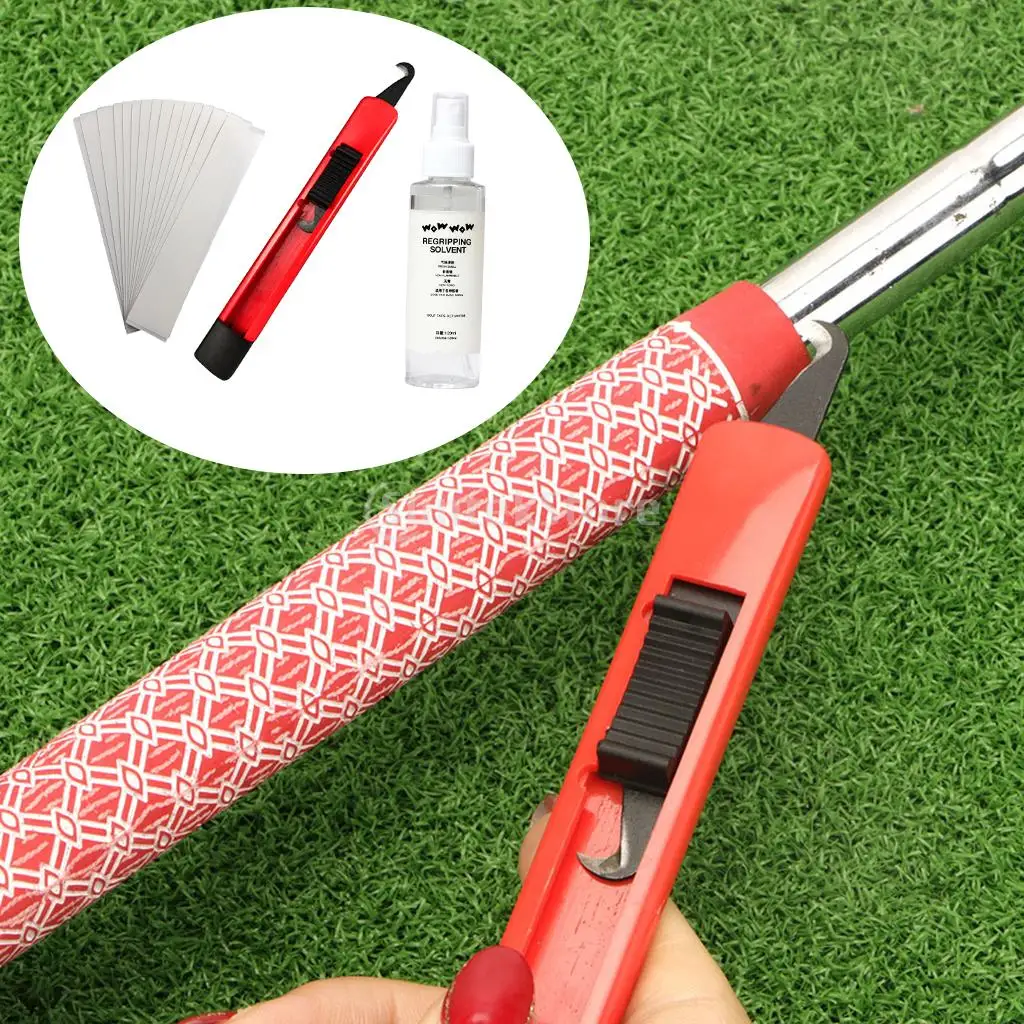 Sporting Golf Grip Kits for Regripping Golf Clubs Grip Tape, Grip Solvent, Hook  - £23.90 GBP